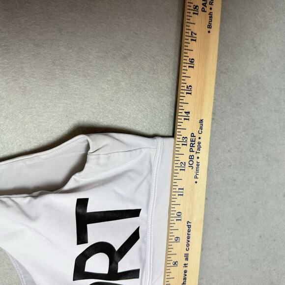 Victoria Secret Sport Black and White Graphic Sports Bra Bralette Size M - Picture 9 of 11